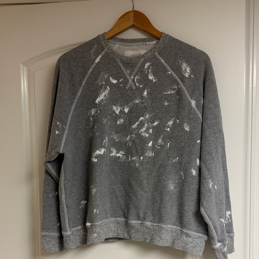 THE GREAT. Slouch Sweatshirt Size 1 (M/L)